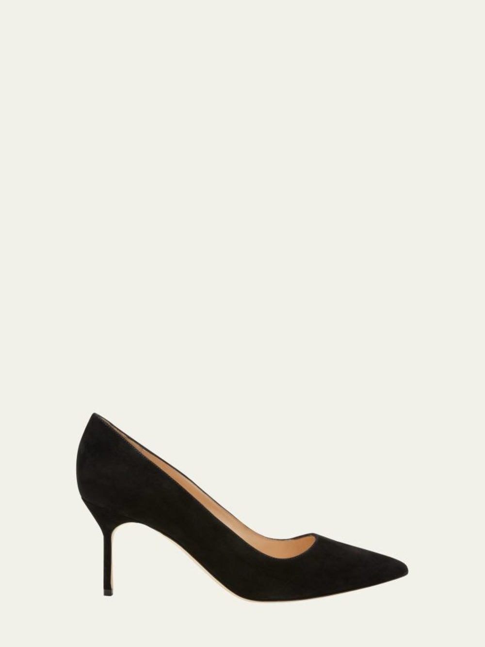 Manolo Blahnik BB 70mm Suede Stiletto Pumps
